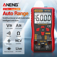 M118A/618A/B/C Digital Multimeter True RMS AC/DC Voltage Current Meter NCV Tester LCD Digital/Display VA Screen 2024 - buy cheap