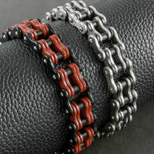 16MM 316L Stainless Steel Motorcycle Link Chain Bracelet For Men Best Friends Boys Bracelets Classic Male Bike Jewellery Resell 2024 - buy cheap