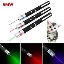 5MW LED Laser Pet Cat Toy Red Dot Light Sight 530Nm 405Nm 650Nm Interactive Pen Pointer 2024 - buy cheap