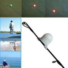 Night Flashing LED Signal Light Rod Strike Alert Bell Fish Bite Alarm Bell Electronic Sound Alarm Automatic Fishing Gear Alarm 2024 - buy cheap