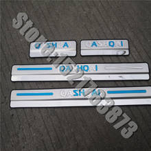 Auto parts stainless steel SScuff Plate/Door Sill Door Sill pedal bienvenidos for Nissan Qashqai J11 2015-2020  Car Styling 2024 - buy cheap