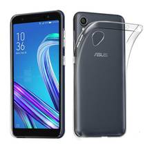 Capas originais transparentes de tpu para asus zenfone lite, capas de gel finas e transparentes para telefone com 5.5 ", l1 za550kl 2024 - compre barato