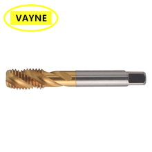 VAYNE HSSE Metric Standard Machine used Chip Spiral Fluted Taps with Tin Coated M1M2M2.5M3M4M5M6M7M8M9M10M11M12M14M16M18M20X2.5 2024 - buy cheap