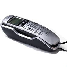 Teléfono con cable para identificación de llamadas, extensión de teléfono fijo de moda para exhibición en casa, oficina y Hotel 2024 - compra barato