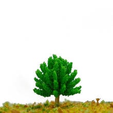 500pcs/lot Architecture Miniature Plastic 1:1000scale Model Tree For Ho Train Layout And Hobby Model Maker 2024 - buy cheap