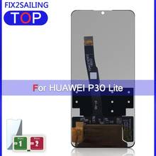 6,15 ''ЖК-дисплей с рамкой Замена для Huawei P30 Lite Nova 4e Lcd сенсорный экран дигитайзер сборка MAR-LX1 LX2 AL01 2024 - купить недорого