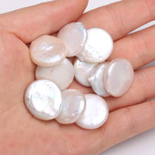 1PC White Pearl Bead Natural Freshwater Baroque Pearl No Hole Beads for Jewelry Manking Charm DIY Necklace Bracelet Accessories 2024 - buy cheap