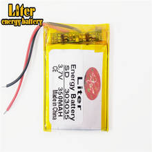 303035 3.7V 350mAh Lithium Polymer Li-Po li ion Rechargeable Battery For Mp3 MP4 MP5 GPS DVD Bluetooth headset 2024 - buy cheap