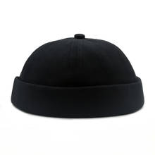 Sombrero de algodón estilo Hip Hop para hombre, gorro ajustable sin ala, transpirable, para el hogar, para el melón 2024 - compra barato