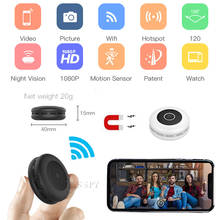 Minicámara H11 con Wifi, videocámara con Sensor de movimiento, HD, visión nocturna, magnética, DVR, compatible con tarjeta TF oculta 2024 - compra barato