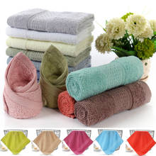Child Hand Towel Cotton Kitchen Bathroom Square Face Towels Small For home Spa Sauna Soft kids Washcloth 34*34cm 17colors 2024 - buy cheap