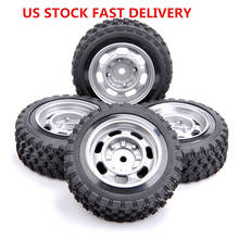 12mm hex rally car rubber tires and wheel model toys accessory parts fit for 1/10 rally rubber RC car model parts 2024 - buy cheap