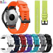 BEHAU 20mm Sport Silicone Watchband For Garmin Fenix 7S 6S 6SPro Fenix 5S 5Splus Smartwatch Replacement Quick Release WristStrap 2024 - buy cheap