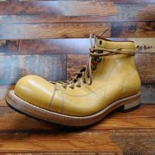 Sipriks-botas de vaquero para Hombre, zapatos de cosido a la medida, importado de Francia, Piel De Becerro, botines de corte alto, 45 2024 - compra barato