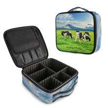 Travel Cosmetic Bag Organizer Make Up Cases Cute Cows Large Capacity Storage Bag Simple Waterproof Beauty Wash Bag Toiletry Kit 2024 - buy cheap