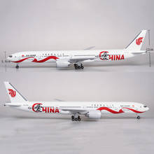 1/157 Scale 47cm Airplane Boeing 777 B777 Dreamliner Aircraft Air China Airlines Model W Light Wheel Diecast Plastic 2024 - buy cheap