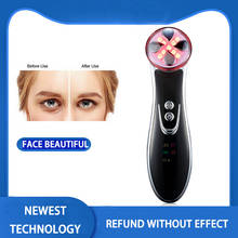 5 Color LED Light  Face Massager Photon Therapy Face Rejuvenation Beauty Device Tightening Pore Face Skin Care Vibration Massage 2024 - buy cheap