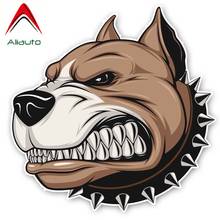 Aliauto Fashion Car Sticker A Cruel and Ferocious Dog Decoration PVC Decal Cover Scratch for VW Nissan Suzuki Peugeot,11cm*14cm 2024 - buy cheap