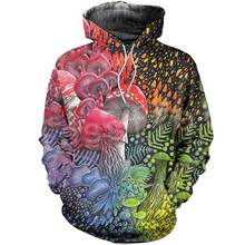 Tessffel Newest Plants Mushroom Fungus Camo Funny New Fashion Tracksuit Pullover 3DPrint Zipper/Hoodies/Sweatshirts/Jacket A-2 2024 - buy cheap