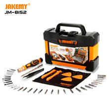 Jakemy JM-8152 original combinação 46 em 1 acessório de precisão chave de fenda conjunto de ferramentas ferramentas de ferragem multifuncional diy mão 2024 - compre barato