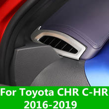 Side outlet outlet cover decorative side vent sticker car vent cover Panel frame Patch accessories For Toyota CHR C-HR 2016-2019 2024 - buy cheap