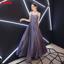 Purple strapless pleat Prom party Dresses Vestido de Festa robe de mariee robe communion fille robe beads evening party dresses 2024 - buy cheap