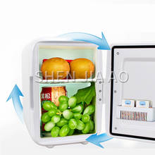 Refrigerador 4l, mini geladeira portátil com aquecimento e refrigeração, 220-240v/12v 2024 - compre barato