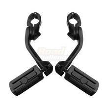 Motorcycle 32mm 1.25" Long Angled Highway Engine Guards Foot Pegs For Harley Electra Road Glide 2024 - buy cheap