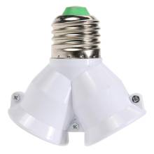 2 in 1 E27 Lamp Holder E27 Bulb Holder Converter Socket Y Shape Lamp Socket Splitter Adapter Light Base Conversion for LED Bulb 2024 - buy cheap