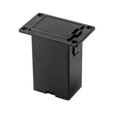 Caja de soporte para batería de 9V, compartimento para pastilla de bajo y guitarra acústica, color negro 2024 - compra barato