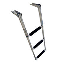 3-Step 304 Stainless Steel Telescoping Boat Ladder for Yacht/Swimming Pool 2024 - buy cheap