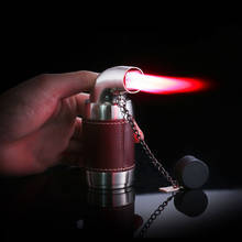 Powerful Windproof 4 Nozzle Tube Turbo Lighter Jet Butane Gas Four Red Flame Torch Cigar Lighter Kitchen Barbecue Spray Gun 2024 - buy cheap