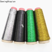 4PCS Polyester Sew Metallic Embroidery Crochet Sweater Knitting Yarn Cross Stitch Metallic Yarn Threads Sewing Accessories 2024 - buy cheap