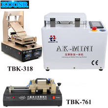 Newest AK-MINI Automatic Bubble Removing Machine OCA Vacuum Laminating Machine+TBK-318 remove glue machine+OCA film machine 2024 - buy cheap