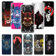 Samurai japonês máscara oni Caixa Do Telefone Para Xiaomi Redmi Nota 10 9 8 Pro 9S 8 8T 7 6 5 6A 7A 8A 9A 9C 4X S2 K20 K30 Arte Coque Capa 2024 - compre barato