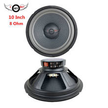 10 Inch Speaker 8 Ohm 255MM Midrange Threaded Paper Basin Cone 600 Watts Foam Edge Square Dance KTV Home Loudspeaker Woofer 2024 - buy cheap