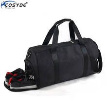 Bolso de hombro deportivo para hombre y mujer, Bolsa grande con compartimento para zapatos, impermeable, para entrenamiento, gimnasio, Yoga, viaje 2024 - compra barato