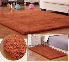 TONGDI Carpet Mat Soft Elastic Artificial Wool Suede Absorbent Anti-slip Rug Decor For Home Bathroom Parlour Living Room Kitchen 2024 - buy cheap