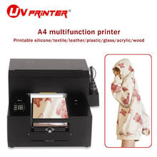 Impressora jato de tinta a3 uv, sistema automático de secagem rápida multifuncional com led para caso de celular, cartão, impressão de camisetas 2024 - compre barato