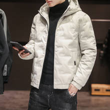 Куртка мужская зимняя в стиле пэчворк, повседневная верхняя одежда, плотное бархатное пальто, 2020 2024 - купить недорого