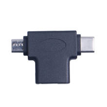 Adaptador OTG 2 en 1 USB 3,1 tipo C y Micro USB macho a USB 3,0 hembra, convertidor de 5Gbps OTG para Samsung, Huawei, Xiaomi, Macbook 2024 - compra barato