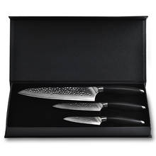 Conjunto de facas profissionais de aço damasco, faca para corte de frutas, corte de cutelo, carne e vegetal 2024 - compre barato