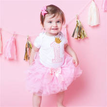 Newborn Baby Girl Dress 2021 New 1st First Birthday Party Outfits 1 Year Infant Baptism Dress Baby Girl Clothes Vestido Infantil 2024 - buy cheap