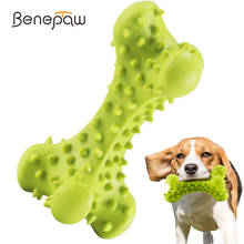 Benepaw Durable Small Large Dog Chew Toy Safe Non-Toxic Rubber Pet Puppy Bone Play Game Improves Dental Hygiene Reduces Boredom 2024 - buy cheap