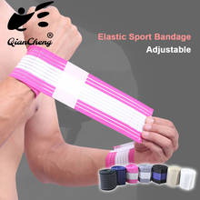 1Pair sports wrist elastic compression winding bandage basketball climbing fintness sports protective gear wrist support package 2024 - buy cheap