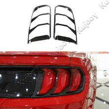 For Ford Mustang 2018+ Car Tail Light Rear Lamp Decoration Frame Cover Sticker Trim Car Styling 2024 - buy cheap