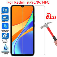 protective tempered glass for xiaomi redmi 9c nfc 9i screen protector on ksiomi redmi9c 9 c i c9 i9 9cnfc film readmi redmy remi 2024 - buy cheap