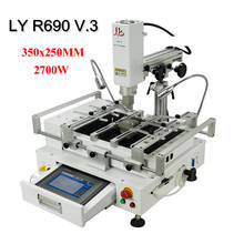 BGA Rework Station LY R690 V.3 New Version Solder Stations Hot Air Touch Screen 3 Zones 2700W 350X250MM IR Working area 2024 - buy cheap