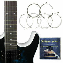 Electric Guitar Strings Set 1-6 Strings Steel Wire Guitar Replacement Accessories guitar accessories guitar string guitar parts 2024 - buy cheap