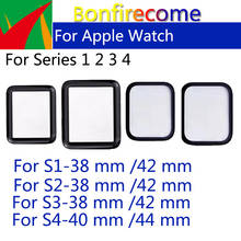 Para apple watch series 1 2 3 4 substituição de vidro frontal e lentes externas 38mm 42mm 40mm 44mm 2024 - compre barato